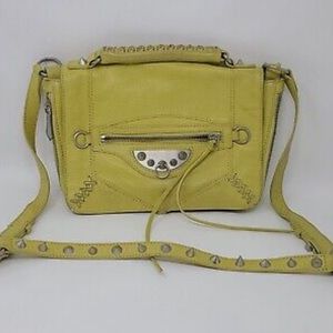 🎒Marais Hugo Citron Spiked Messenger Bag Sam Edelman